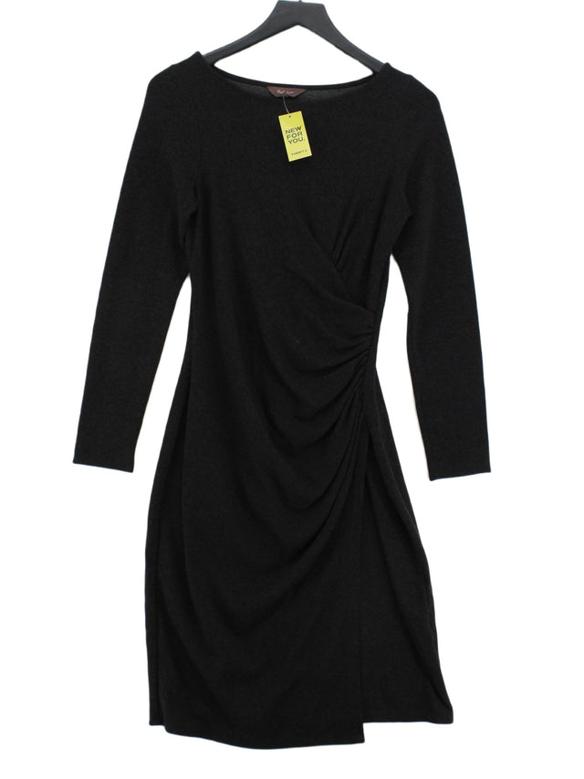 Phase Eight Women's Midi Dress UK 12 Grey Viscose with Elastane, Polyester