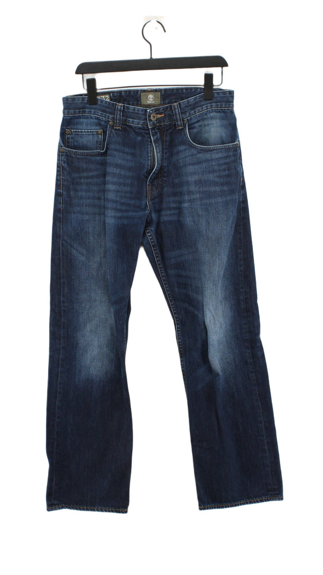 Timberland Men's Jeans W 32 in Blue 100% Cotton