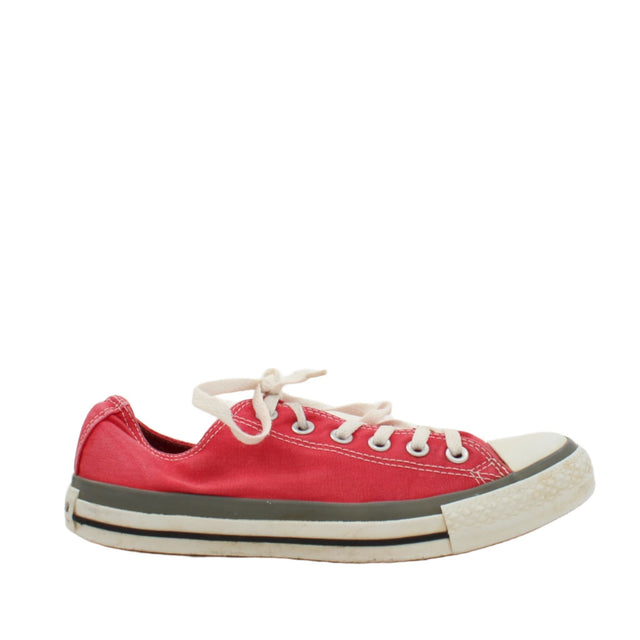 Converse Women's Trainers UK 6 Red 100% Other