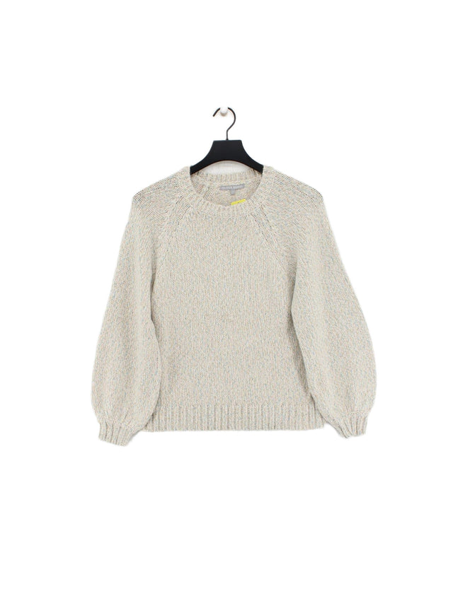 Oliver Bonas Women's Jumper UK 8 Gold Polyester with Acrylic, Other, Polyamide