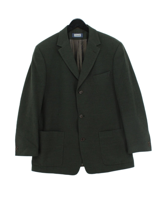 Austin Reed Men's Blazer L Green Other with Viscose