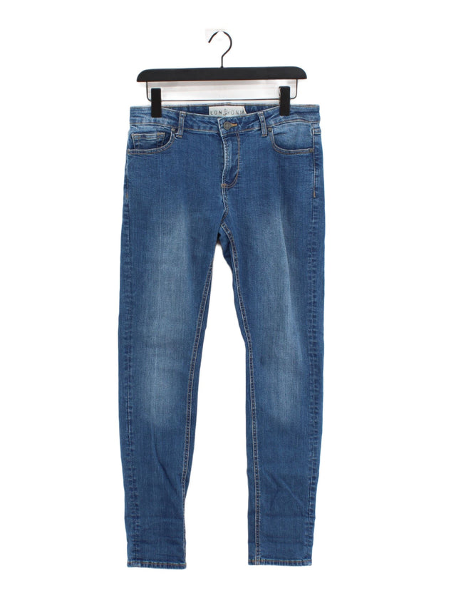 LDN DNM Men's Jeans W 32 in Blue 100% Cotton