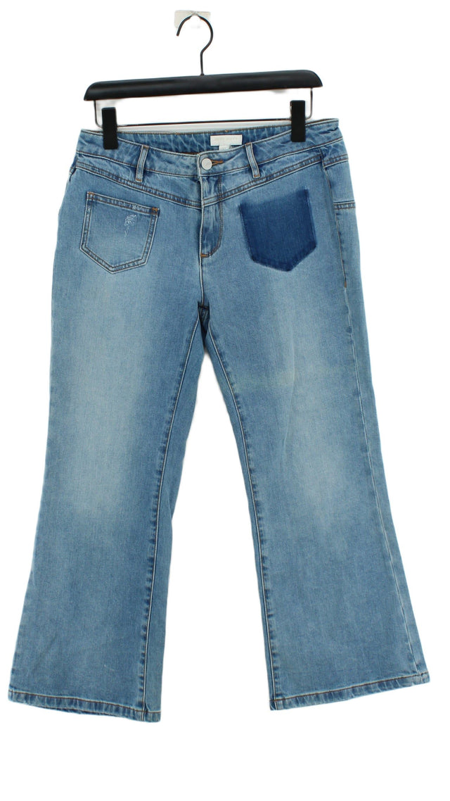 Miss Sixty Women's Jeans W 30 in Blue Cotton with Elastane
