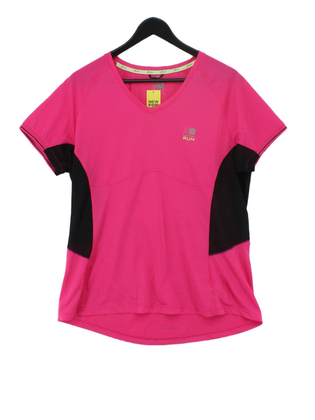 Karrimor Women's T-Shirt UK 16 Pink 100% Polyester