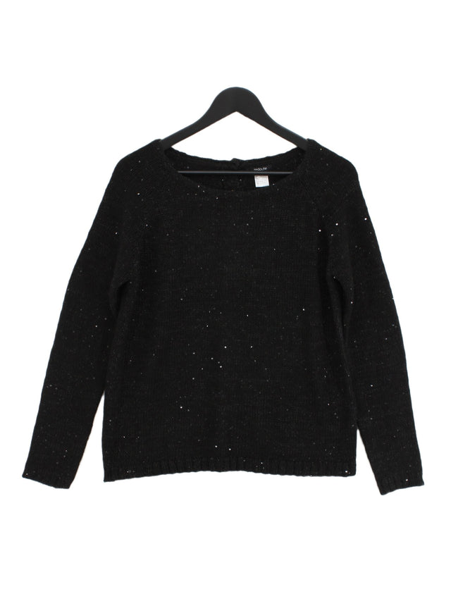 Redoute Women's Jumper UK 10 Black Polyester with Acrylic, Other