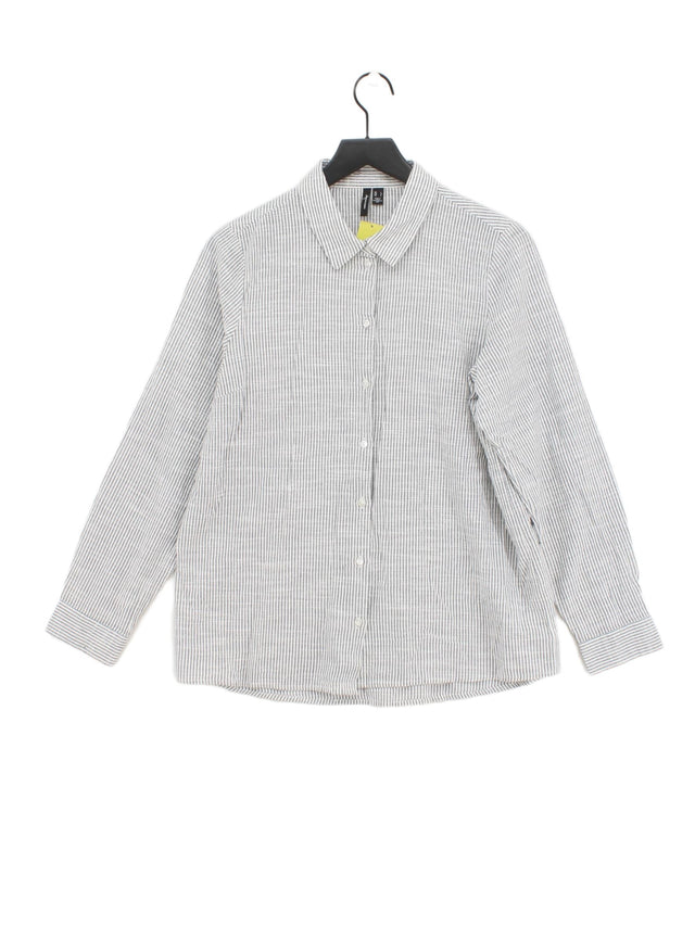 Vero Moda Women's Shirt L White 100% Cotton