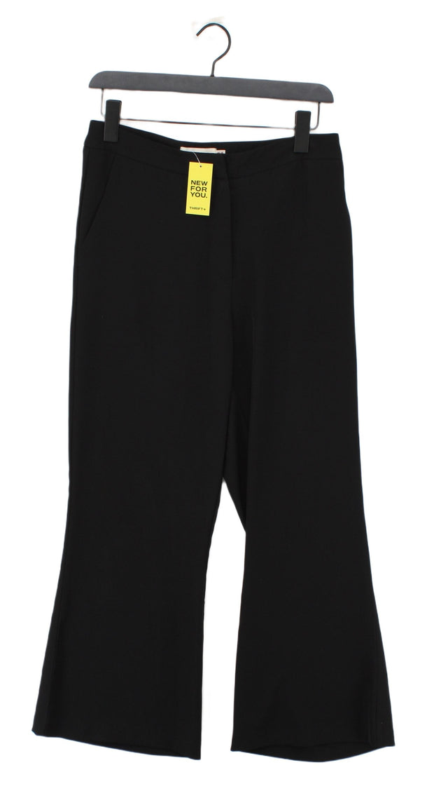 Louche Women's Suit Trousers UK 10 Black 100% Polyester