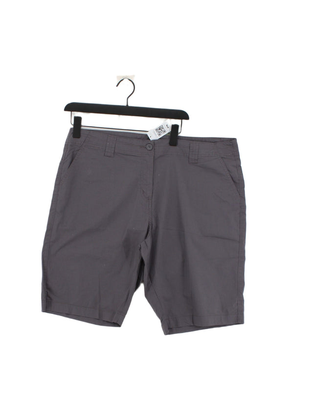 Mountain Warehouse Men's Shorts W 40 in Grey 100% Cotton