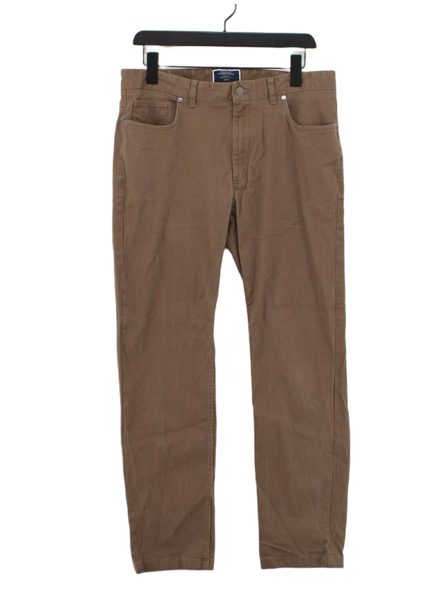 Charles Tyrwhitt Women's Suit Trousers W 34 in Brown