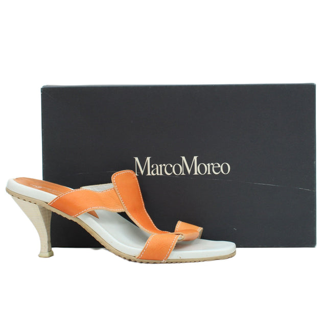 Marco Moreo Women's Heels UK 5.5 Orange 100% Other