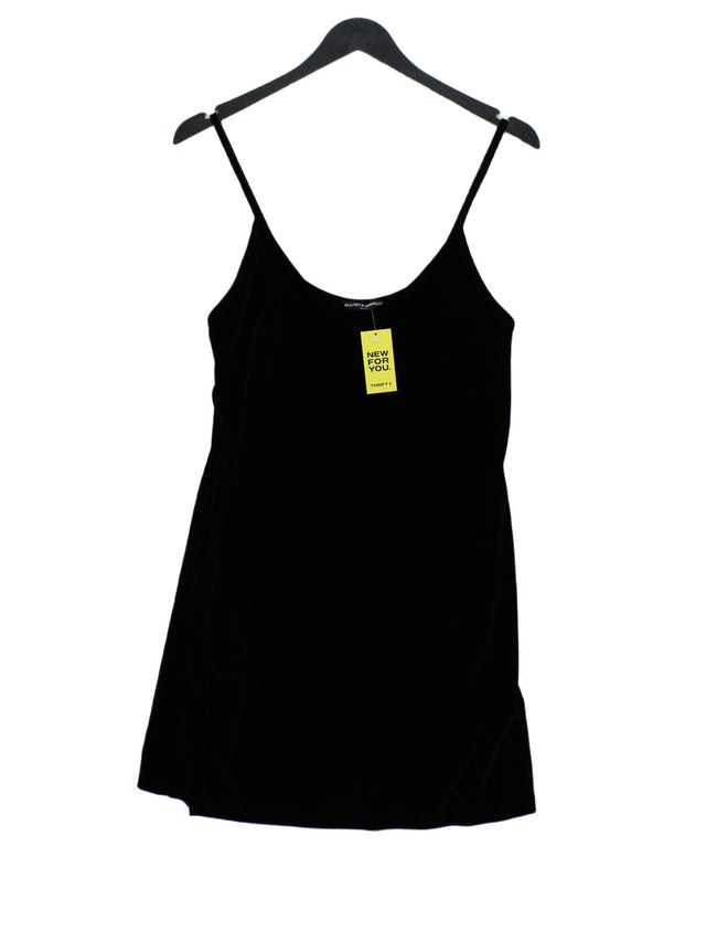Brandy Melville Women's Midi Dress Black Polyamide with Elastane