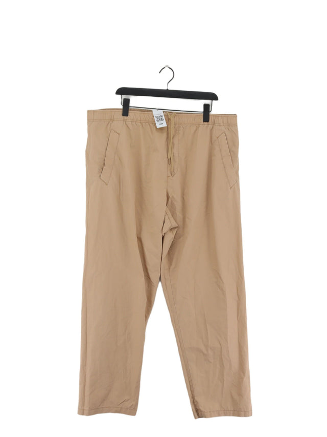 Gap Men's Trousers XXL Tan 100% Cotton