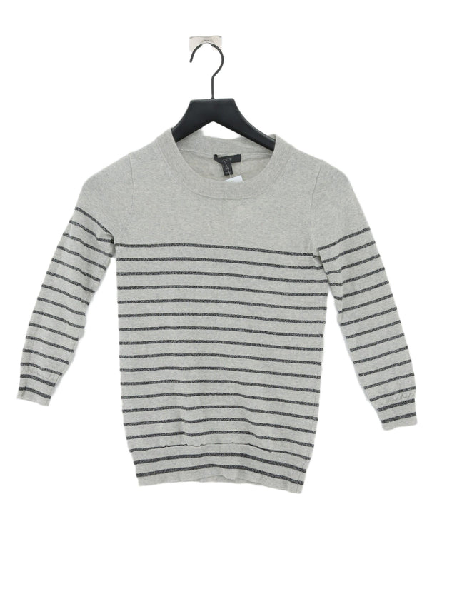 J. Crew Women's Top XXS Grey Wool with Other