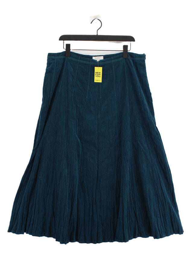 East Women's Maxi Skirt UK 18 Green 100% Other