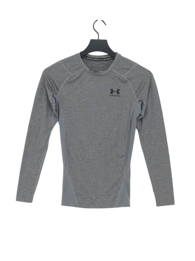 Under Armour Women's Top S Grey 100% Other