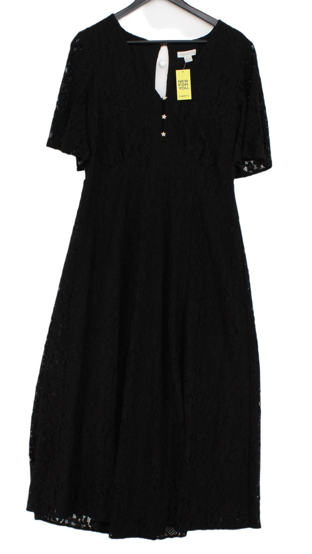 Monsoon Women's Maxi Dress UK 16 Black