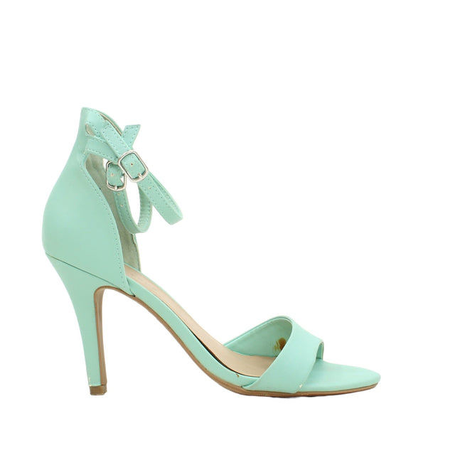 New Look Women's Heels UK 4 Green 100% Other