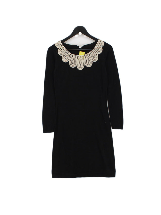 Monsoon Women's Midi Dress S Black 100% Polyester