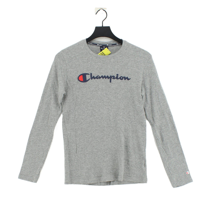 Champion Men's T-Shirt M Grey 100% Other