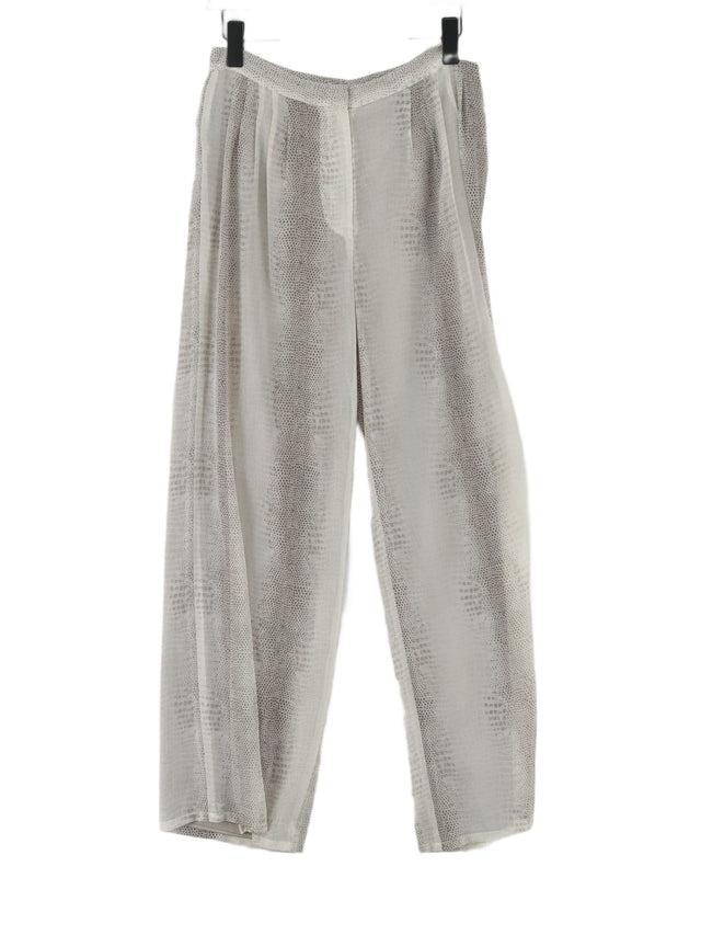 Antonio Melani Women's Suit Trousers UK 6 Grey Polyester with Spandex