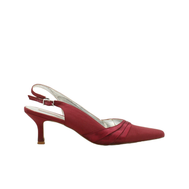 Jacques Vert Women's Heels UK 5.5 Red 100% Other
