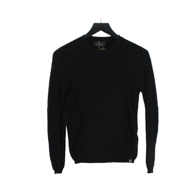 Belstaff Women's Jumper S Black 100% Cotton