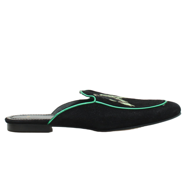 Maje Women's Flat Shoes UK 5.5 Black 100% Other