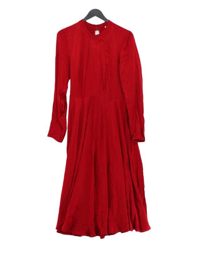 Ghost Women's Maxi Dress M Red 100% Viscose