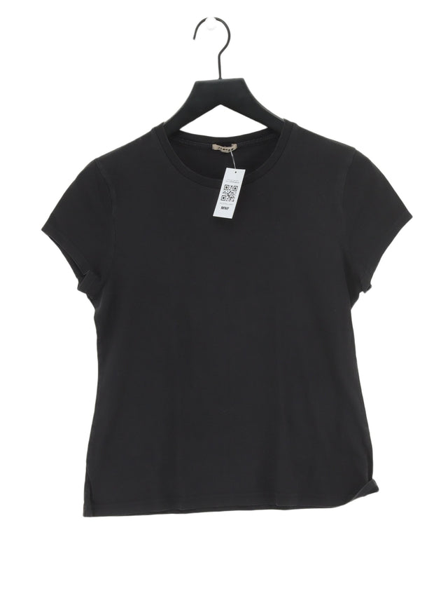 Jigsaw Women's T-Shirt L Black 100% Cotton