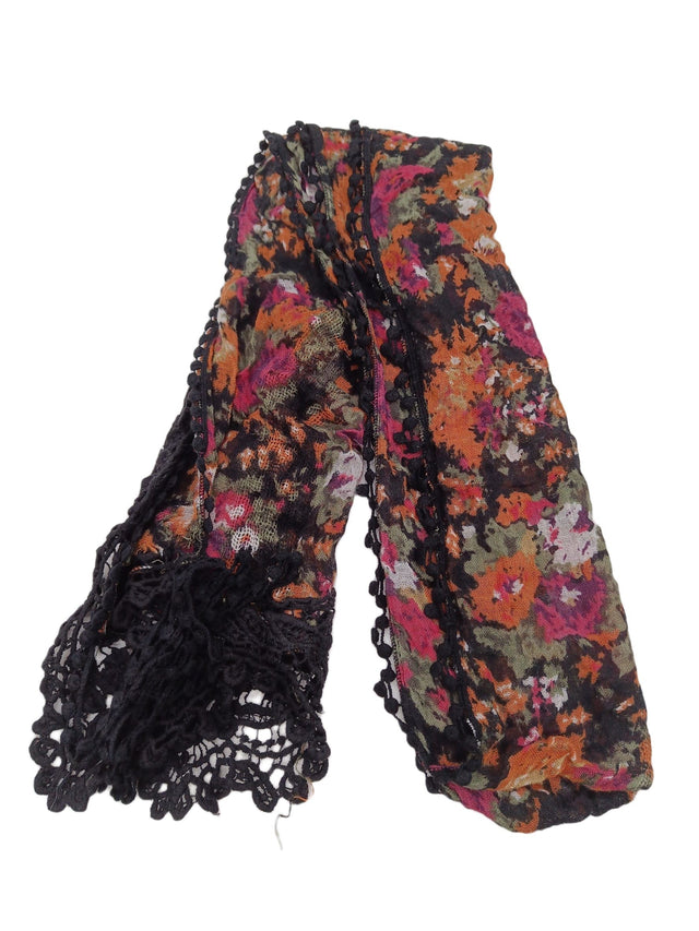 Next Women's Scarf Black 100% Other