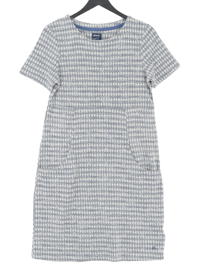 Mantaray Women's Midi Dress UK 10 Multi Cotton with Polyester