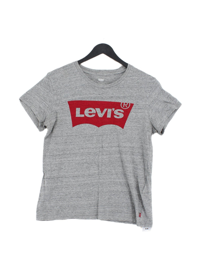 Levi’s Men's T-Shirt M Grey 100% Cotton