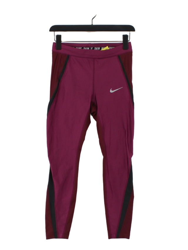 Nike Women's Sports Bottoms S Purple 100% Other