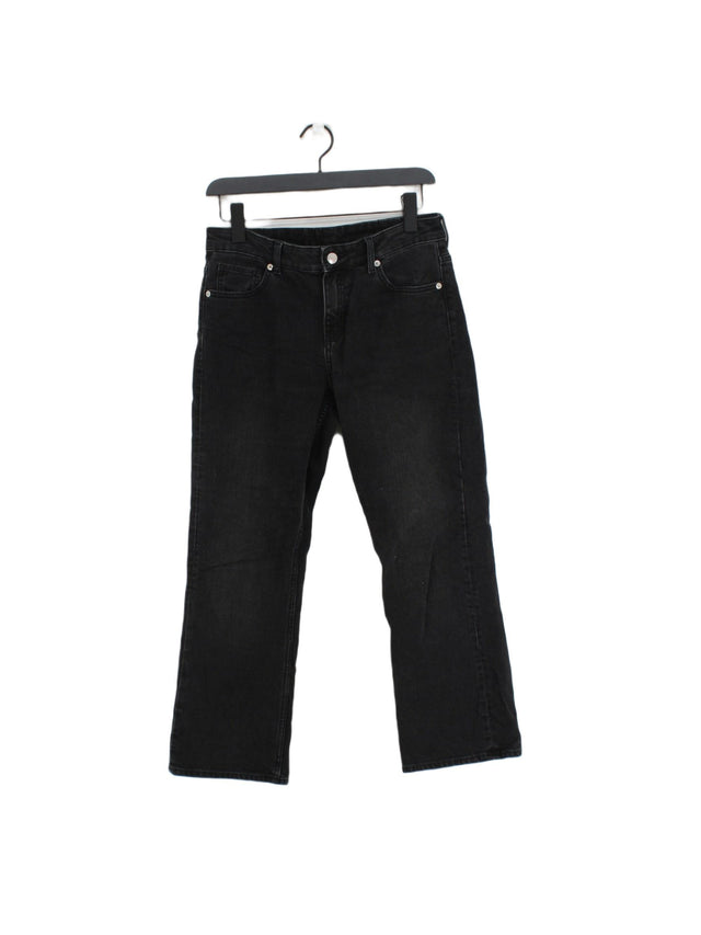 Mtwtfss Weekday Women's Jeans W 28 in Black Cotton with Elastane