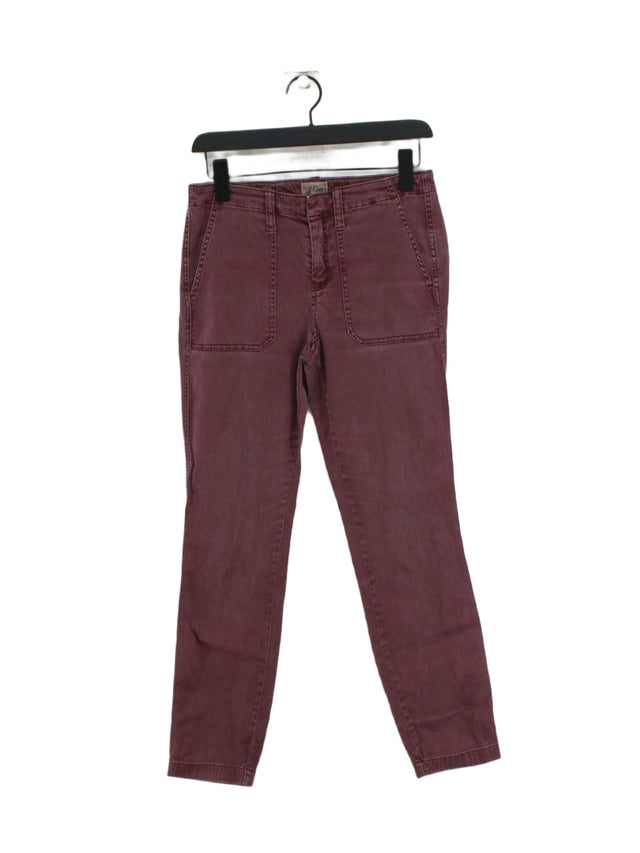 J. Crew Women's Jeans W 27 in Purple Cotton with Elastane, Lyocell Modal