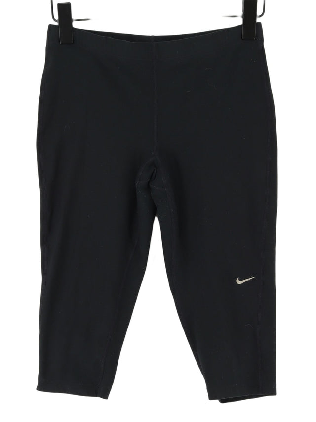 Nike Women's Sports Bottoms M Black Polyester with Elastane