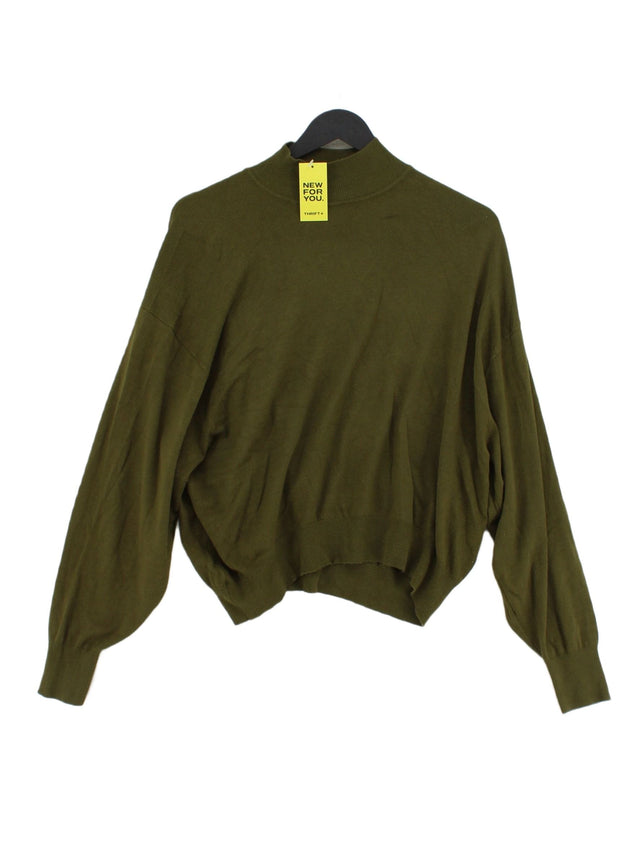 Zara Women's Top S Green 100% Other