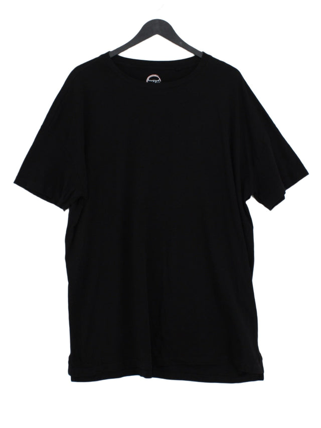 Next Women's T-Shirt L Black 100% Cotton