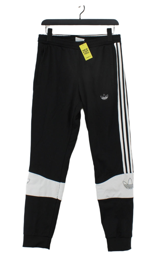 Adidas Men's Sports Bottoms M Black Cotton with Polyester