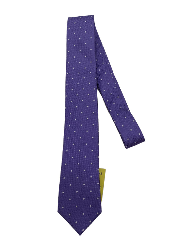 William Hunt Men's Tie Purple 100% Silk