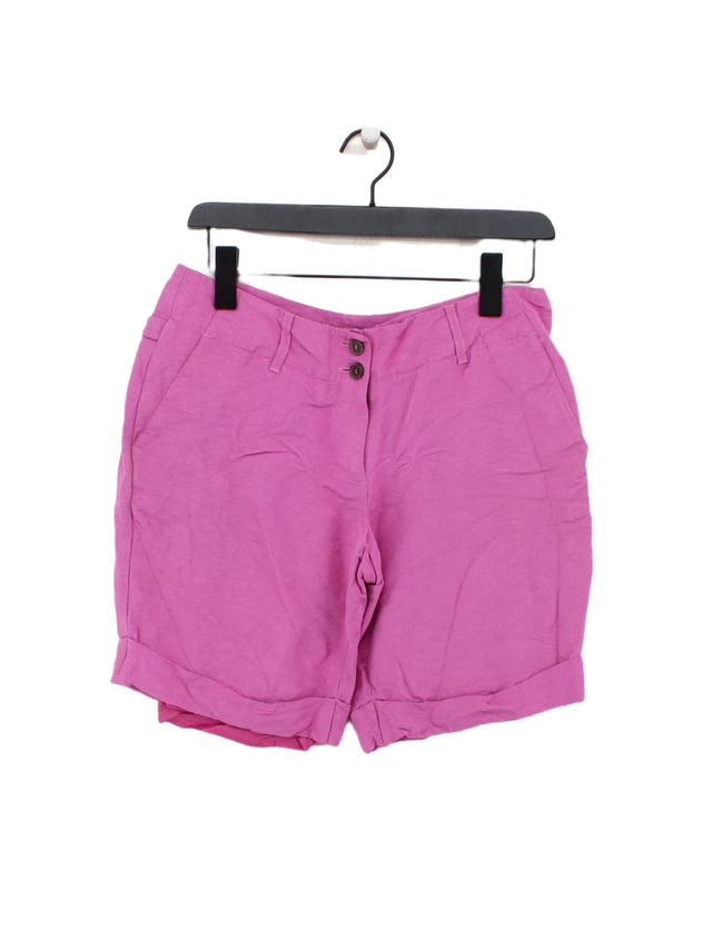 Twenty8twelve Women's Shorts UK 10 Pink 100% Viscose