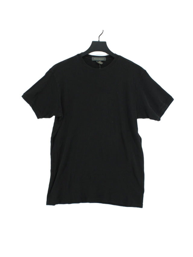Banana Republic Men's T-Shirt L Black 100% Cotton