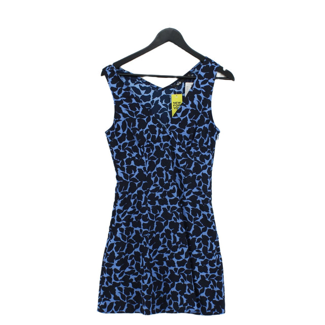 Uniqlo Women's Midi Dress XS Blue 100% Polyester