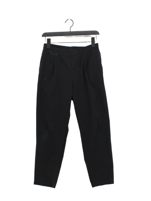 Uniqlo Women's Trousers S Black Elastane with Polyester