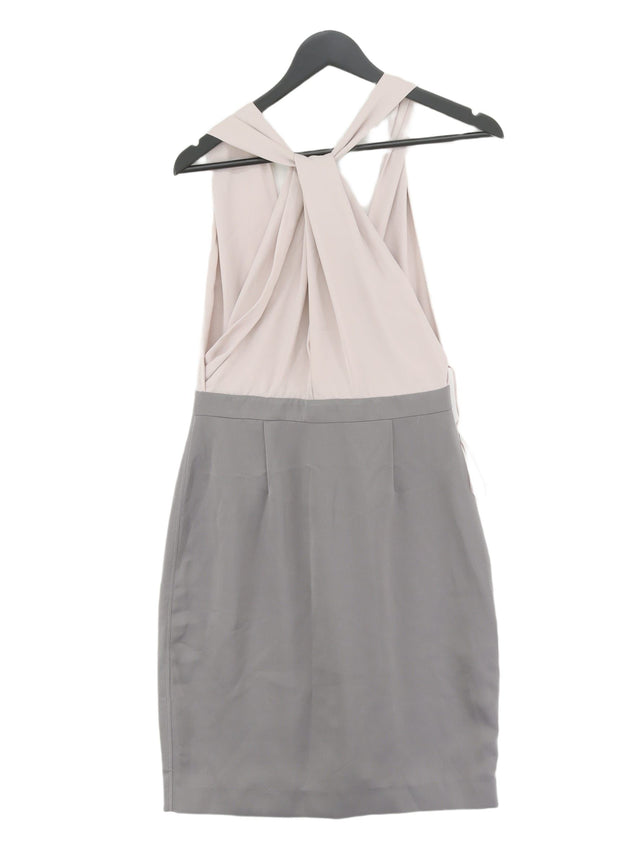 Reiss Women's Midi Dress UK 10 Multi 100% Polyester
