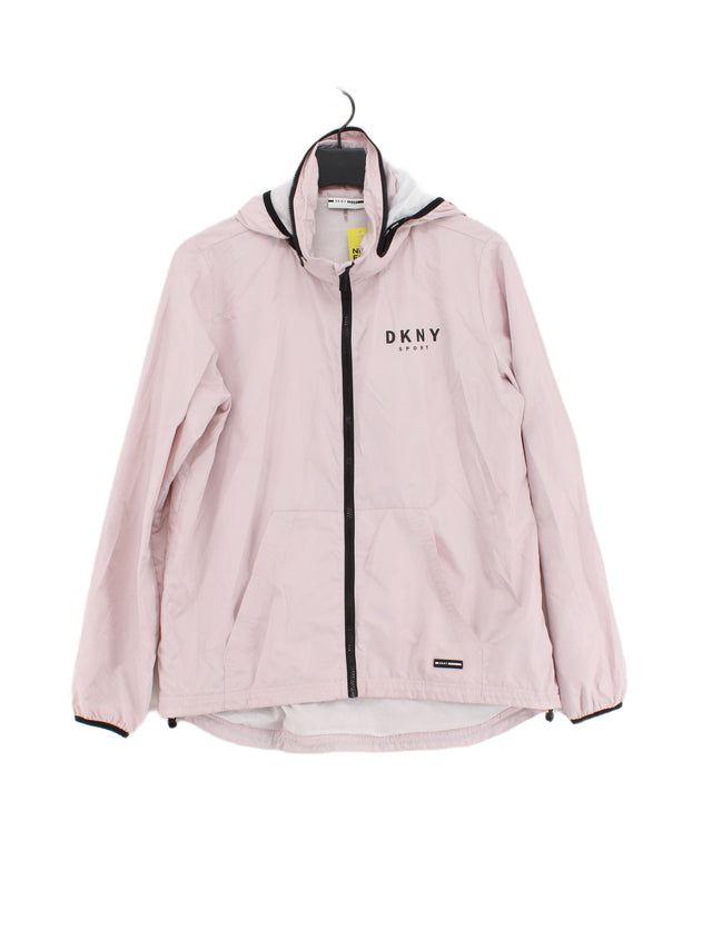 DKNY Men's Jacket M Pink 100% Polyester