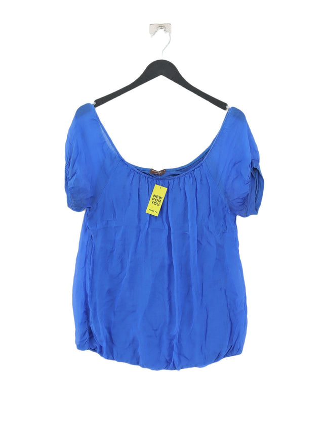 Phase Eight Women's Top S Blue Viscose with Elastane