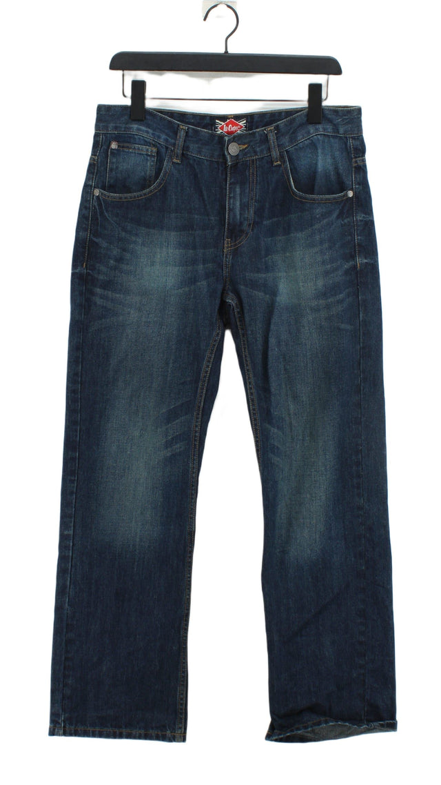 Lee Cooper Men's Jeans W 32 in; L 30 in Blue 100% Cotton