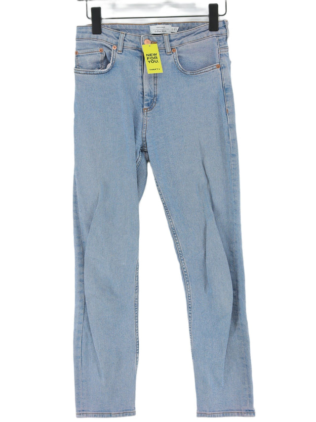 & Other Stories Women's Jeans W 27 in Blue Cotton with Elastane