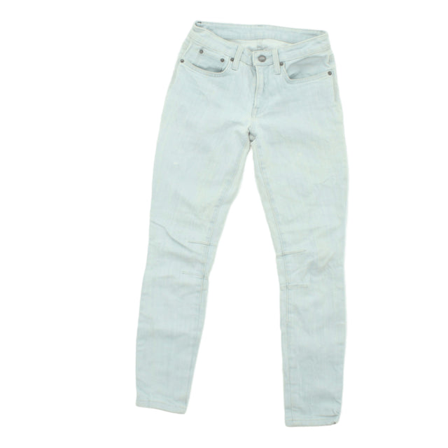 Helmut Lang Women's Jeans UK 24 Blue 100% Cotton